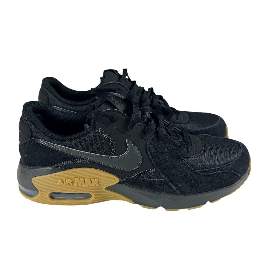 Nike Air Max Excee Mens 8 Black Anthracite Gum Light Brown HV0928-010 NEW
